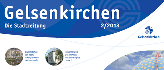 Die Stadtzeitung Gelsenkirchen ist in der zweiten Ausgabe verfügbar.